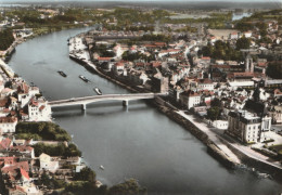 CORBEIL-ESSONNES .- La Vallée De La Seine. Vue Aérienne. CPM Tour Dentelé - Corbeil Essonnes