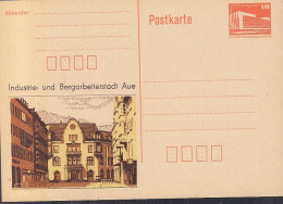 DDR PP 19 II, Ungebraucht, Industrie- Und Bergarbeiterstadt Aue, Um 1988 - Postales Privados - Nuevos