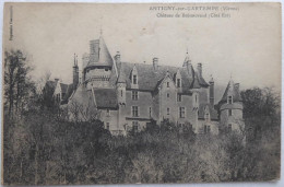 ANTIGNY-sur-GARTEMPE (Vienne) Château De Boismorand (Côté Est) - CPA 1918 - Altri & Non Classificati