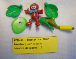 Kinder - Insecte Sur Fleur - K00 48 - Sans BPZ - Steckfiguren