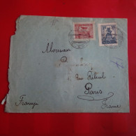 LETTRE POLOGNE POUR PARIS - Lettres & Documents