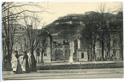 CPA 9 X 14 Isère GRENOBLE Place De La Constitution  Le Fort - Grenoble