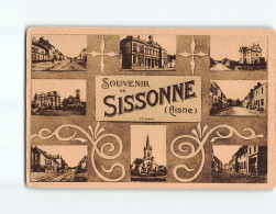 SISSONNE : Carte Souvenir - état - Sissonne