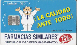 Mexico: Telmex/lLadatel - 2001 Pharmacias Similares. Calendar - Messico