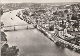 CORBEIL-ESSONNES .- EN AVION AU-DESSUS DE.... Le Nouveau Pont - Corbeil Essonnes