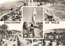 FRANCE - Nice - Souvenir De Nice - La Côte D'Azur - Multviues - Carte Postale - Mehransichten, Panoramakarten