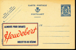 BELGIUM PPS 50C BLUE "SCEAU D'ETAT" SBEP PUBLIBEL 574 UNUSED - Werbepostkarten