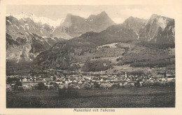 Switzerland Postcard Maienfeld Mit Falkniss - Sonstige & Ohne Zuordnung