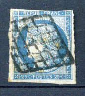 060524 TIMBRE FRANCE N° 4   Marges Ou Filets Courts - 1849-1850 Ceres