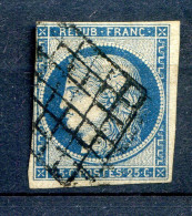 060524 TIMBRE FRANCE N° 4   Marges Ou Filets Courts - 1849-1850 Ceres