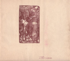 1912 - Xylographie Originale De Carlo Guarnieri (Campiglia Marittima 1892 – Grosseto 1988) - L'angelo - Prints & Engravings