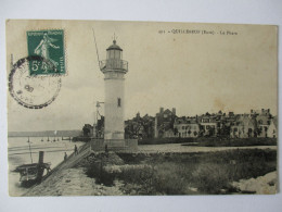 Cpa...Quillebeuf...(eure)...le Phare...1908... - Other & Unclassified