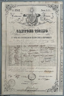 Laisser Passer Canton Du Tessin Suisse - Historical Documents