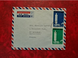 LETTRE SINGAPOUR 1970 POUR SELESTAT HOMES FOR THE PEOPLE 1960/1969 - Singapur (1959-...)