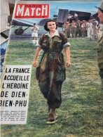 MATCH 54/DIEN BIEN PHU DE GALARD/BARDOT/BIDAULT MOLOTOV/BOURGUIBA/ZATOPEK/BRAQUE /MORT CAPA/NIEMEYER/BOUGLIONE//POUCETTE - General Issues