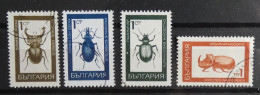 Lot De 4 Timbres Insectes Bulgarie - Lots & Serien