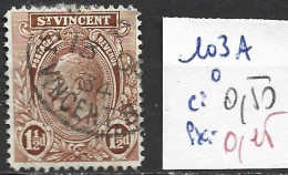 SAINT-VINCENT 103A Oblitéré Côte 0.50 € - St.Vincent (...-1979)