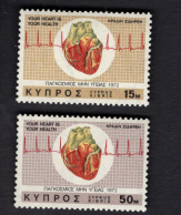 2024612753 1972 SCOTT 378 379 (XX) POSTFRIS MINT NEVER HINGED - WORLD HEALTH DAY - Unused Stamps