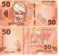 Kyrgyxstan P-W35  50 Com 2023  UNC - Kirgizïe