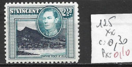 SAINT-VINCENT 125 ** Côte 0.30 € - St.Vincent (...-1979)