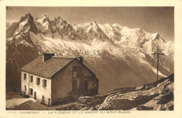 Switzerland Postcard Chamonix La Flegere Et Le Massif Du Mont Blanc - Other & Unclassified