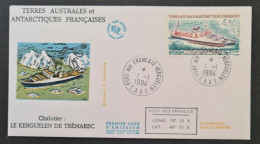 TAAF,  Timbre Numéro 191 Oblitéré De Kerguelen Le 1/1/1994. - Covers & Documents