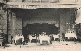 JUDAÏCA - JEWISH - ALGÉRIE - ALGER - Restaurant A. AZZOPARDI, 7 Rampe De La Pêcherie - Jud-278 - Judaika