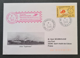 TAAF,  Timbre Numéro 260 Oblitéré De Kerguelen Le 12/1/2000. - Storia Postale