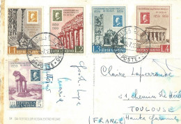 SAINT MARIN CARTE 15 L   POUR TOULOUSE ( HAUTE GARONNE ) DE 1960  LETTRE COVER - Brieven En Documenten