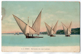 SUISSE - Barques Du Lac Léman - Otros & Sin Clasificación