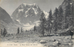 Switzerland Postcard Arolla Le Mont Collon - Sonstige & Ohne Zuordnung