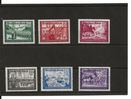 1941   Yv 697-702  Série  Neuve ** - Unused Stamps