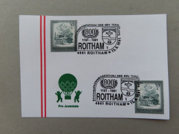 Österreich Pro Juventute - Mit Sonderstempel 15. 6. 1991 Roitham, 800 Jahre Roitham (Nr.1420) - Other & Unclassified