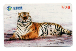 Tigre  Jungle Animal  Télécarte  Phonecard  Karte (K 349) - Cina