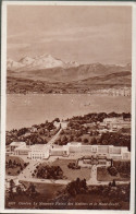 SUISSE - GENEVE - Le Nouveau Palais Des Nations Et Le Mont-Blanc - Genève