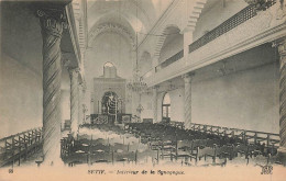 JUDAÏCA - JEWISH - ALGÉRIE - SETIF - Intérieur De La Synagogue - Jud-283 - Jodendom