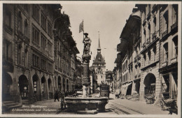 SUISSE - BERNE - Marktgasse Schützenbrunnen Und Käfigturm - Bern
