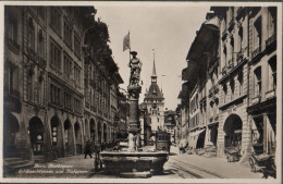 SUISSE - BERNE - Marktgasse Schützenbrunnen Und Käfigturm - Berne