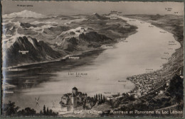 SUISSE - CHILLONS - MONTREUX Et Panorama Du Lac Léman - Montreux