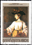 1981 - MONGOLIA - PINTURA - 375º ANIVERSARIO DE REMBRANT - HENDRICKJE - YVERT 1134 - Mongolia