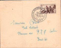 SEMAINE NATIONALE DES PTT PARIS 1945 - Commemorative Postmarks