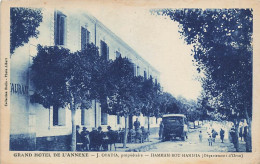 JUDAÏCA - JEWISH - ALGÉRIE - HAMMAM-BOU HANIFIA - Grand Hôtel De L'annexe, J. OBADIA Propriétaire - Jud-285 - Jewish