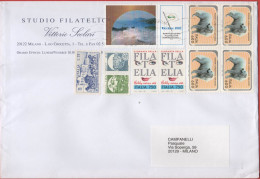 ITALIA - Storia Postale Repubblica - 2002 - 0,52 Patrimonio Mondiale UNESCO; Isole Eolie + 4x 600 Pastore Maremmano Abru - 2001-10: Marcofilia