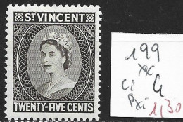 SAINT-VINCENT 199 ** Côte 4 € - St.Vincent (...-1979)