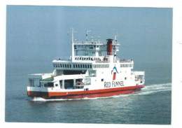 POSTCARD   SHIPPING  FERRY   RED FUNNEL  RED  EAGLE  PUBL BY  CHANTRY CLASSIC - Veerboten