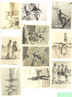 Lot 17 Photos Usa (?) : Personnes En Maillot De Bain, Sport, Musculation, Culturisme - Sporten