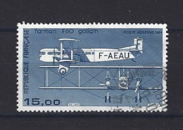 FRANCE -1987. Avion Bimoteur " Farman F 60 Goliath ". Y&T PA N°57b - 15 F. Bleu-gris. Impression Fine. Oblitéré. TB - 1960-.... Matasellados