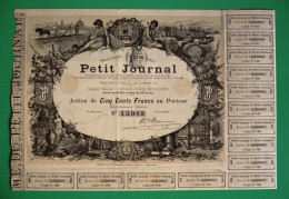 T-FR Petit Journal 1896 - Andere & Zonder Classificatie