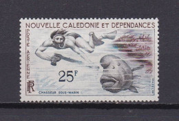 NOUVELLE-CALEDONIE 1955 PA N°69 NEUF AVEC CHARNIERE LA PECHE - Unused Stamps