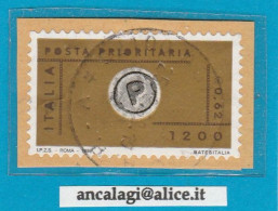 USATI ITALIA POSTA PRIORITARIA 1999 - Ref.1402 "1^ EMISSIONE" 1 Val. L.1200 € 0,62 - - 2011-20: Oblitérés